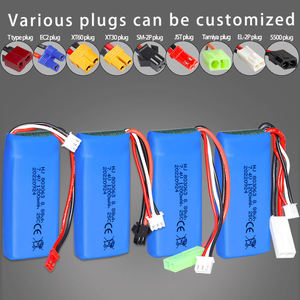 7.4V 1200mAh Lityum Polimer Şarj Edilebilir Pil Paketi 803063 RC Uçaklar ve Helikopterler Uçuş Simülatörü için - Product Image 5