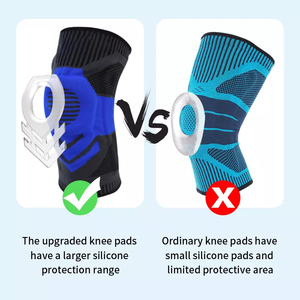 Nouveautés : Protections de genou et de coude de haute qualité pour le volleyball, avec genouillères de compression et stabilisateurs à coussinets de gel rotuliens - Product Image 2