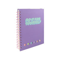 Agenda/Diario Personalizada con Cubierta de Cuero, Diseño Exclusivo, con Horario Diario y Notas Adhesivas, Alta Calidad