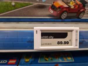 Pantalla electrónica Zkong, etiqueta de precio, estante electrónico, etiqueta de precio, pantalla de precio digital para supermercado, etiqueta electrónica