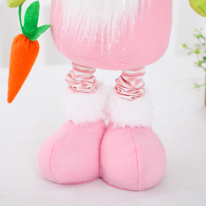 Nueva gran oferta muñeca de conejo estirable de tela de Pascua para decoración de vacaciones de fiesta en casa - Product Image 6
