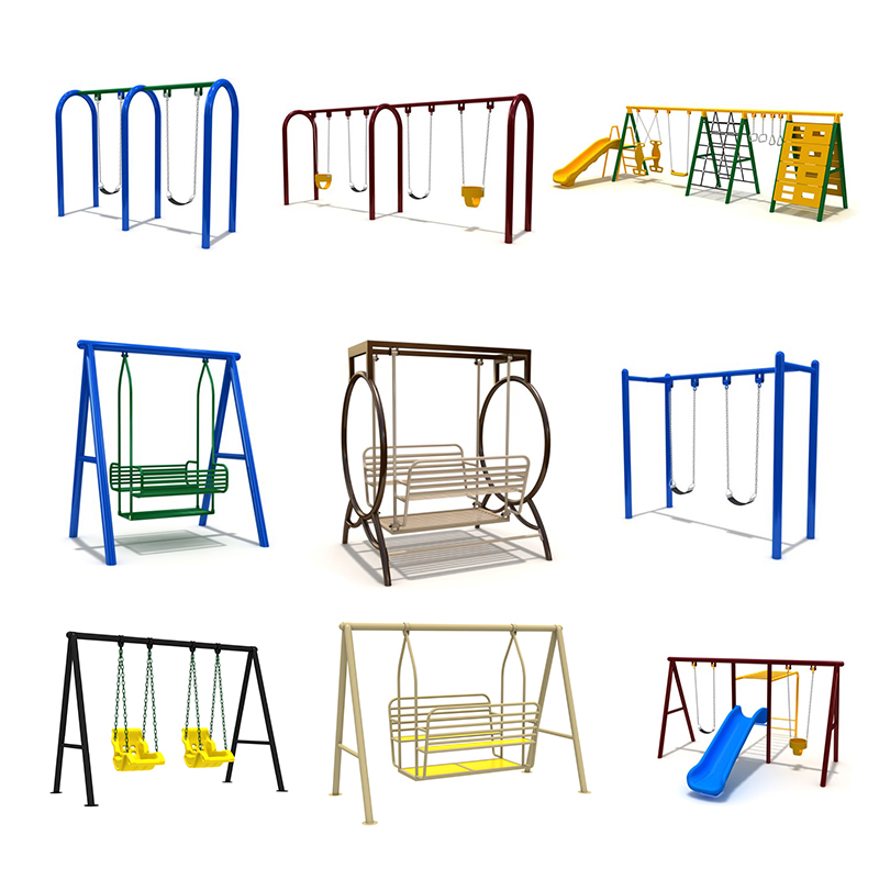 Ensemble de balançoire d'extérieur pour bébé, jardin d'extérieur, équipement de terrain de jeu pour enfants, balançoire de jardin pour enfants