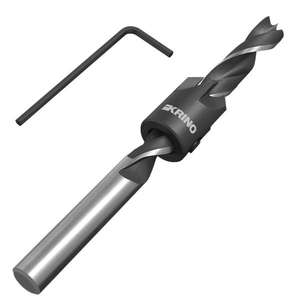 Krino-050721000 90 ° C.V. Countersink สำหรับไม้-EAN 8014249267522เจาะบิตเจาะไม้ - Product Image 3