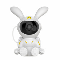 Nouveau Design Bunny Astronaut Starry Lights 7 Couleurs LED Veilleuse Gala xy Projecteur Fof Kids Gift