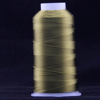 Fil à broder en polyester multicolores 120D/2 en gros pour machines à broder