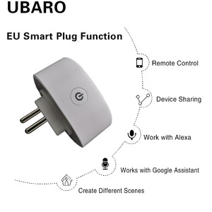 Israeli Standard Smart <b>Socket</b> 16A Wifi With Voice Control And Timer Function For Home Automation - Product Image 3