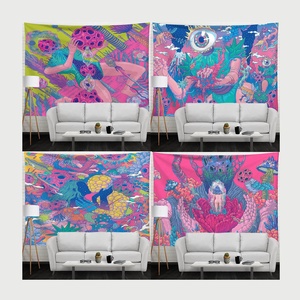 Tinh Tế Độc Đáo Thú Vị Trừu Tượng Lạ Anime Sinh Vật Loạt Áp phích Chăn Tấm Thảm Quà Tặng Cho Phụ Nữ Người Đàn Ông Bạn Bè Trẻ Em - Product Image 1
