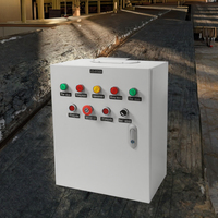 Boîtier de distribution automatique à double alimentation personnalisable NALEI NLQ4 certifié CE, triphasé 4 pôles, avec commutateur de transfert automatique (ATS)