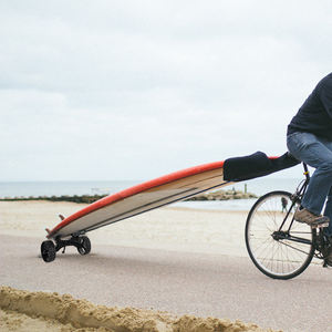 <span class=keywords><strong>Chariot</strong></span> de <span class=keywords><strong>kayak</strong></span> gris fabriqué à bas prix avec roues sans perforation <span class=keywords><strong>Chariot</strong></span> de canoë léger portable et durable avec sangle - Product Image 4