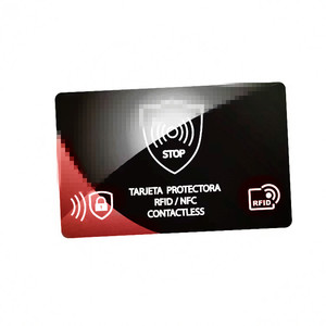 <span class=keywords><strong>Carte</strong></span> intelligente <span class=keywords><strong>d</strong></span>'hôtel mini 1K étanche, anti-vol, anti-RFID, anti-NFC, protection de signal en PVC imprimée sur mesure 13,56 MHz - Product Image 6