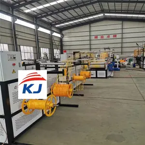 Lightweight and fast to install Plastic Orange Barrier Fencing Mesh Net Tape Extruder Making Machine Production Line