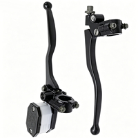 Levier de frein hydraulique avant droit pour moto, compatible avec les modèles 50cc, 125cc, 150cc, 250cc, GY6, Dirt Pit Bike, Scooter, ATV