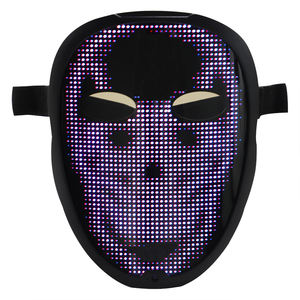 หน้ากากปาร์ตี้ LED ลาย 115 แบบ ขายดี ควบคุมผ่านแอพฯ หน้าจอสีเต็มรูปแบบ - Product Image 5