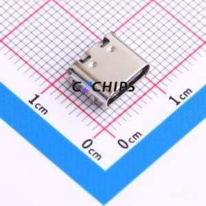 TYPE-C-3.1-16PIN USB Connector SMD Connector ( Connector Type: Type-C )( Protocol Standard: USB 3.1 )( Gender: Female ) - Product Image 1