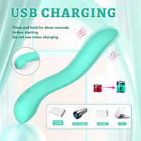 Massage-Stab Dildo Vibrator für Lesben Frauen Fernbedienung Silikon+ABS 100% Wasserdicht USB Aufladbar 10 Frequenzen G-Punkt