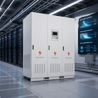 Système d'alimentation rectificateur industriel 100 kW 380 V/480 V, haute fiabilité, unité d'alimentation à service continu pour centre de données d'entreprise