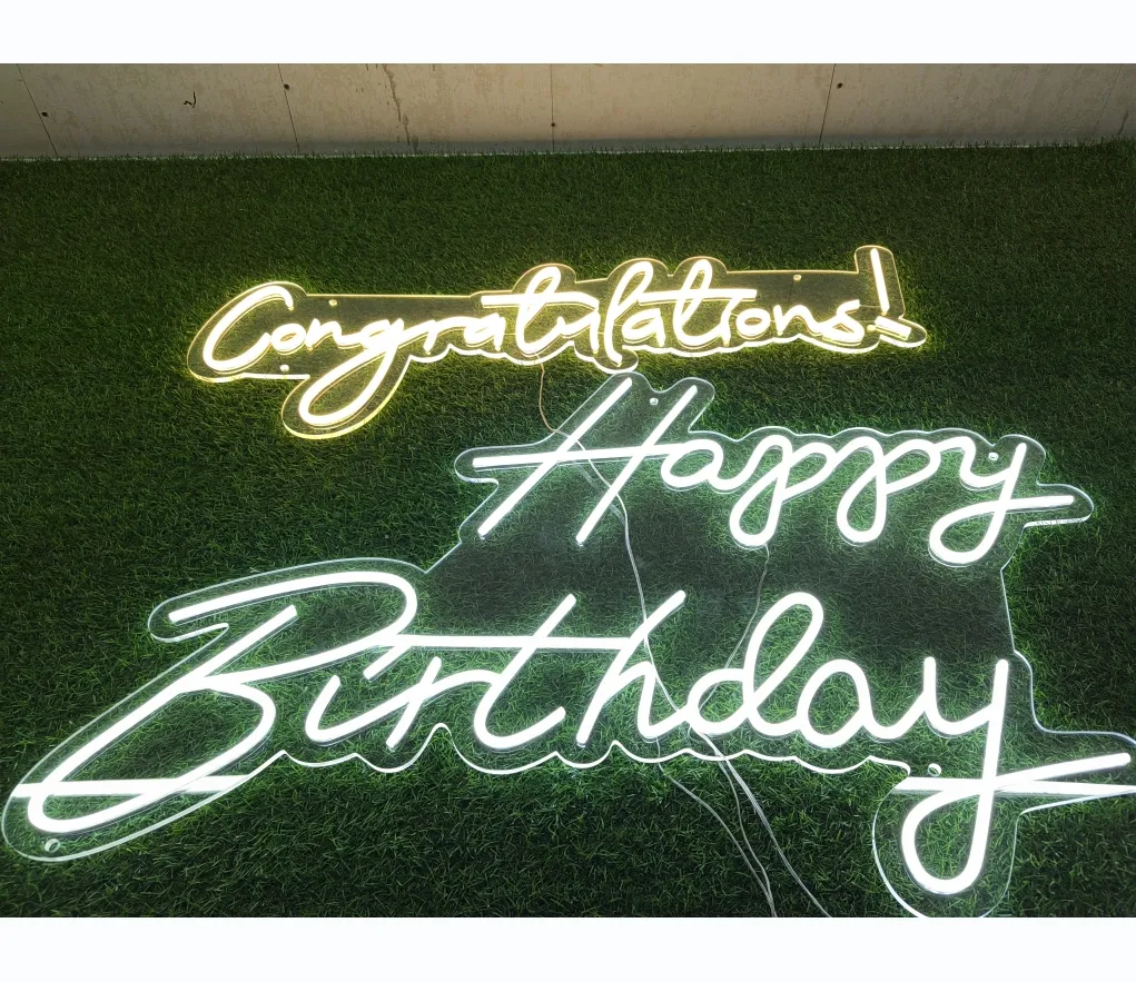 hot sale led neon light wedding party decoration personalized neon light sign neon strip light