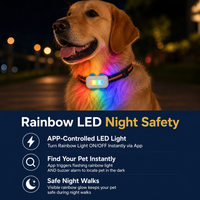 Traceur GPS Mini G67 4G pour Animaux de Compagnie avec LED Couleur pour Localiser Mon Chat, Suivi en Temps Réel via APP, Surveillance d'Activité, Sans Abonnement