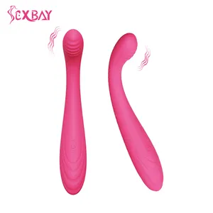 Sexbay Europa Vibrador de silicone líquido quente para clitóris vaginais adultos massageador de carregamento USB à prova d'água G-Spot vibrador para mulheres