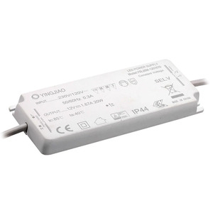 Fuente de Alimentación LED Yingjiao de 20W, 12V 1.67A, Voltaje Constante, IP44, Controlador Delgado - Product Image 1