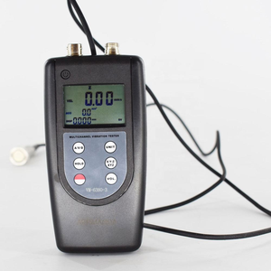 LANDTEK Digitale 3-assige piezoelektrische versnellingsmeter met hoge nauwkeurigheid, 3-kanaals draagbare vibrometer VM-6380, IP67 bescherming, testen - Product Image 4