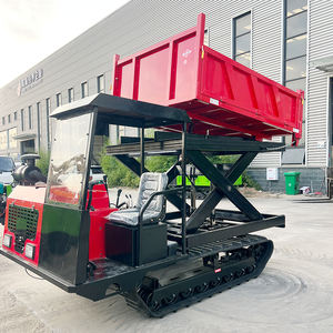 En çok satan 5 Ton Mini lastik paletli damperli çiftlik dizel yüksek İpucu damper kaldırma fonksiyonu ile paletli yükleyici çekirdek Motor motoru - Product Image 4