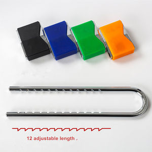 Seguridad en forma de <span class=keywords><strong>U</strong></span> longitud ajustable 50mm 60mm candado con llave - Product Image 4