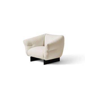 Foshan mobili soggiorno moderno accento sedia bouclé in tessuto Hotel di lusso Nordic Design divano poltrona - Product Image 3