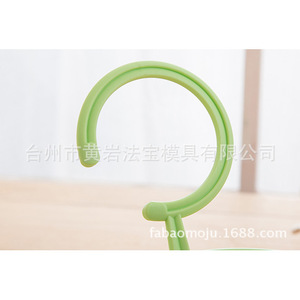 <b>Plastic</b> Clothes Hangers Non Slip Rectangle <b>Hook</b> Type For Clothing Organizer Injection Molding Mold Multi Cavity - Product Image 4