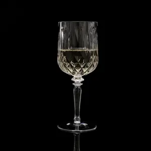 JX-002批发透明亚克力香槟杯架浮法玻璃彩色定制酒杯