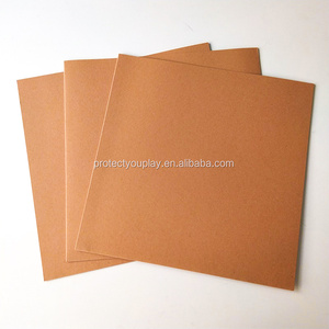 12 "33RPM 350gsm Bìa Cứng Màu Nâu Ghi Áo Khoác/Tay Áo Lưu Trữ Không Có Lỗ - Product Image 5