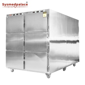 Sysmedpalace 6 Cơ thể xác chết mortuary làm mát nhà xác tủ lạnh & Tủ đông nhà sản xuất mortuary refrigereator - Product Image 4