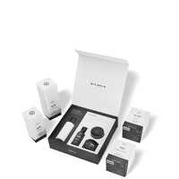 Boîte d'expédition cadeau rose en carton ondulé avec logo personnalisé emballage pour presse sur extension de cheveux de cils d'ongle