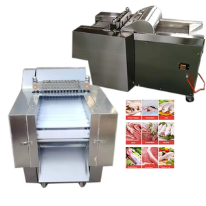 Máquina Cortadora de Pollo, Rebanadora de Carne, Máquina para Cortar Carne en Cubos, Máquina Pequeña para Cortar Carne de Pollo y Pato - Product Image 2