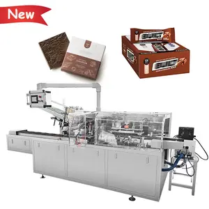 Chocoladepapier Doos Verpakkingsmachine Automatische Kartoning Chocoladereep Doos Verpakkingsmachine