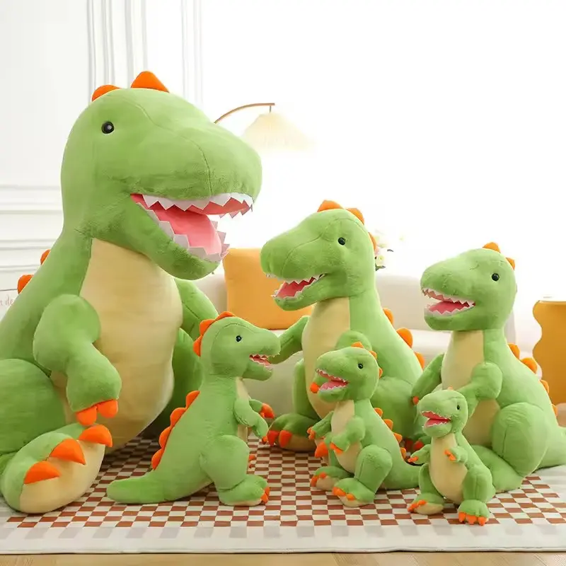 חם חדש טירנוזאור רקס סמרטוט פלוס נעלי פלוס חיות ממולאות דינוזאור חמוד צעצועי קטיפה מתנות יום הולדת נהדרות לבנים בנות