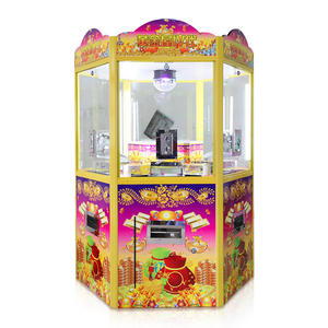 6 người chơi đồng xu Pusher Máy <span class=keywords><strong>Arcade</strong></span> vé mua lại trò chơi để bán sang trọng cao đánh funpark giao diện điều khiển đảo kho báu Dozer - Product Image 1