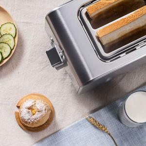 Household Appliances Wide Slot Sandwich Toaster 2 Slice Stainless Steel <strong>Electric</strong> Class Energy Efficient Removable Crumb - Product Image 6