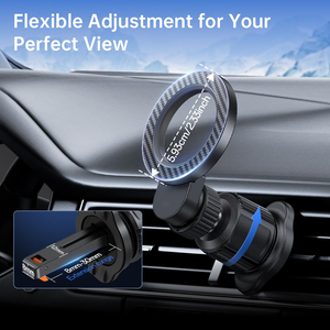 Nuevo Soporte Magnético Ajustable para Teléfono Móvil, Material Flexible para PC, con Rotación de 360° para el Tablero del Automóvil - Product Image 5
