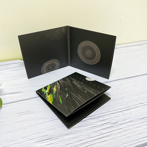 Digipack di duplicazione dell'imballaggio del CD <span class=keywords><strong>DVD</strong></span> del disco di musica delle maniche dell'imballaggio del cartone della carta da stampa su ordinazione - Product Image 4