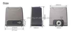Suichung — ouvre-porte à coulissante automatique 2000Kg, stimulation <span class=keywords><strong>électrique</strong></span> de l'intelligence, opérateur de portes - Product Image 6