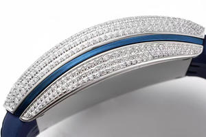 Montre mécanique automatique classique de luxe, entièrement sertie de diamants, lumineuse, style hip-hop, mode, loisirs, affaires, haut de gamme, de qualité supérieure - Product Image 5