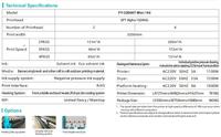 Imprimante traceur à solvant grand format FY-3200AT Mini H4 10 pieds 3,20 m Infiniti Challenger