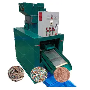 Máquina granuladora de alambre de cobre pequeño de alta eficiencia, trituradoras automáticas de chatarra, máquina de reciclaje de cables, productos a la venta