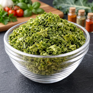 Freeze Dried Kale Vegetable Flakes Premium Green <b>Leaf</b> Ingredient Food Grade Bulk Supply For Cooking And Processing - Product Image 2