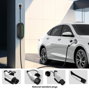 Cargador de Vehículos Eléctricos Inteligente con WiFi y APP de 3.5kw para Autos Eléctricos Tipo 1 Tipo 2 GBT EVSE Enchufe Schuko / Reino Unido / AU / 5-15 / T13 Suizo para Viajes - Product Image 1