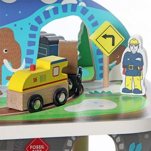 Set Trenino <span class=keywords><strong>Thomas</strong></span> in Legno Multistrato con Scenari Minerali, 79 Pezzi, Unisex, per Età 5-7 Anni, Gioco di Assemblaggio in Legno di Faggio - Product Image 3