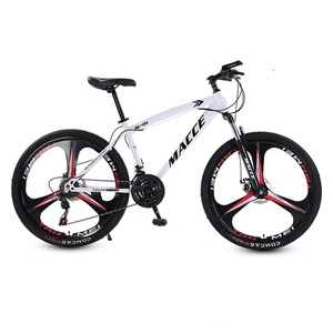 Vélo de montagne tout-terrain pour adultes et étudiants, cadre en acier haute teneur en carbone 24/26 pouces, frein à disque mécanique, absorption <span class=keywords><strong>des</strong></span> chocs - Product Image 2