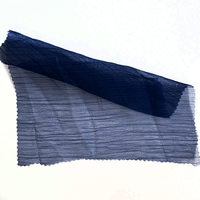 Tissu en crêpe de chiffon 35 g/m² léger et fluide pour protection solaire, cardigan, hijab, voile de mariage