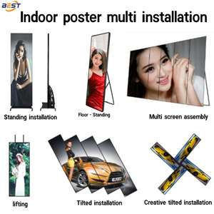 Xách tay có thể gập lại LED Poster GoB công nghệ điện tử Bảng menu cho bán lẻ - Product Image 2